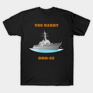 Barry DDG-52 Destroyer Ship T-Shirt